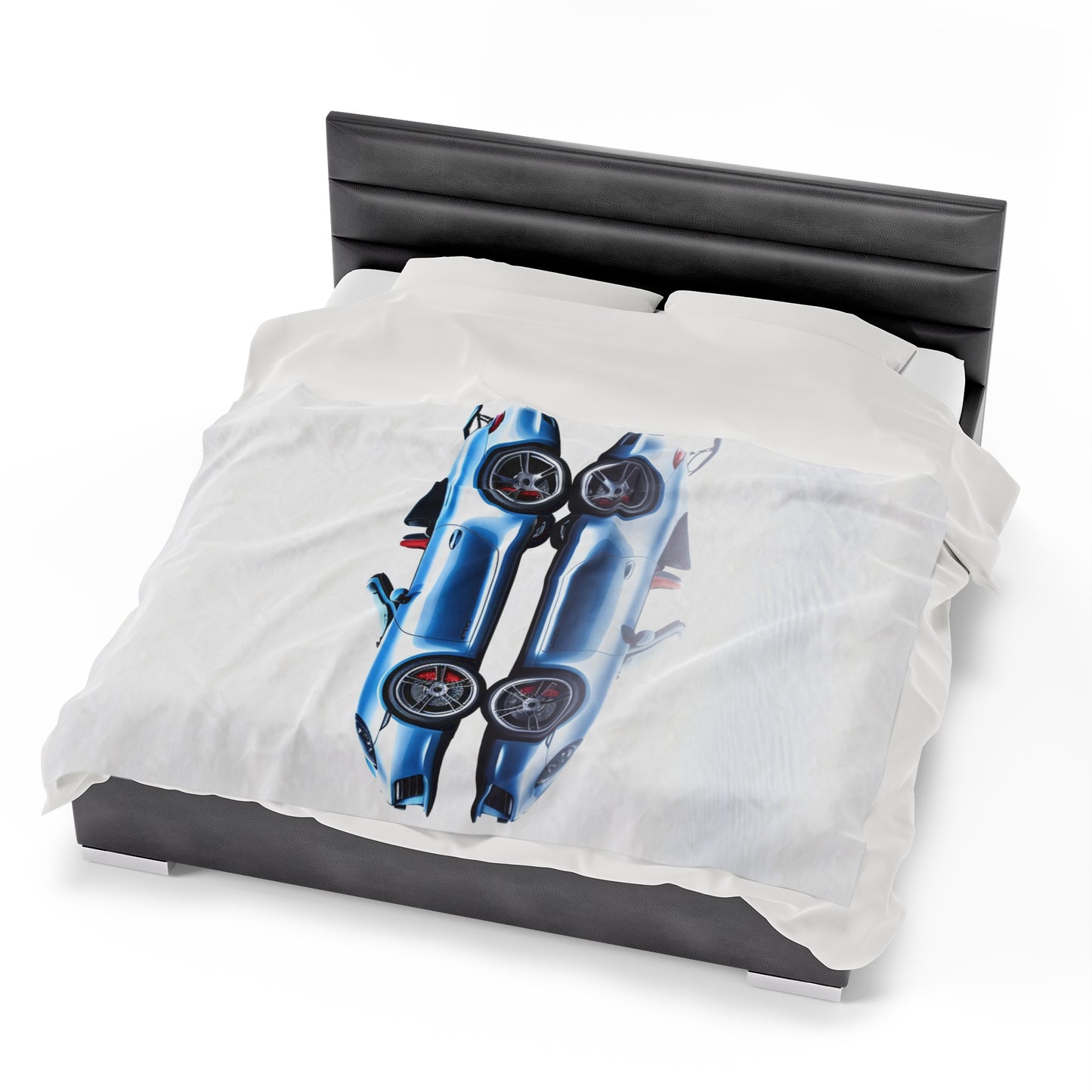 Velveteen Plush Blanket 911 Speedster on water 4