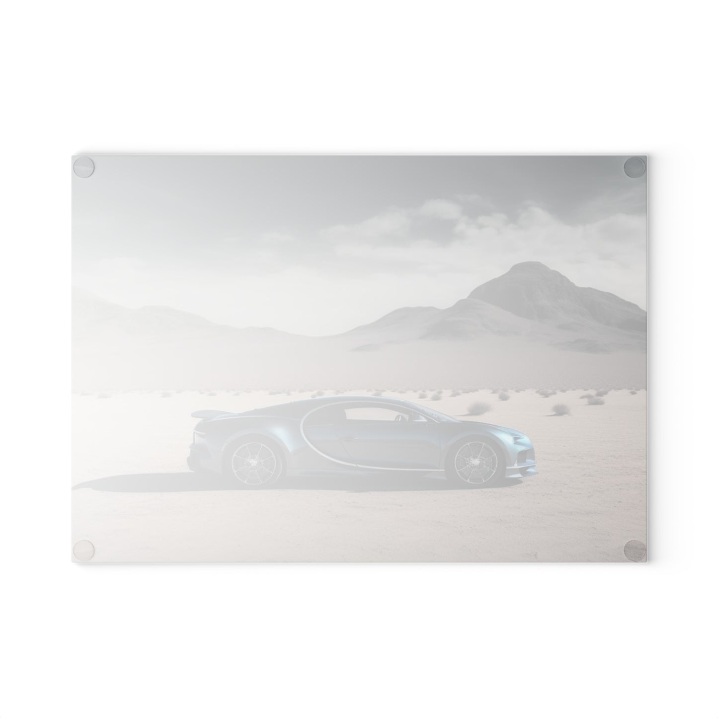 Glass Cutting Board Bugatti Real Look 1