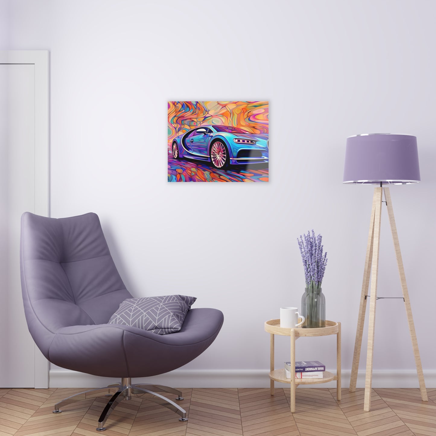 Acrylic Prints Bugatti Abstract Concept 3