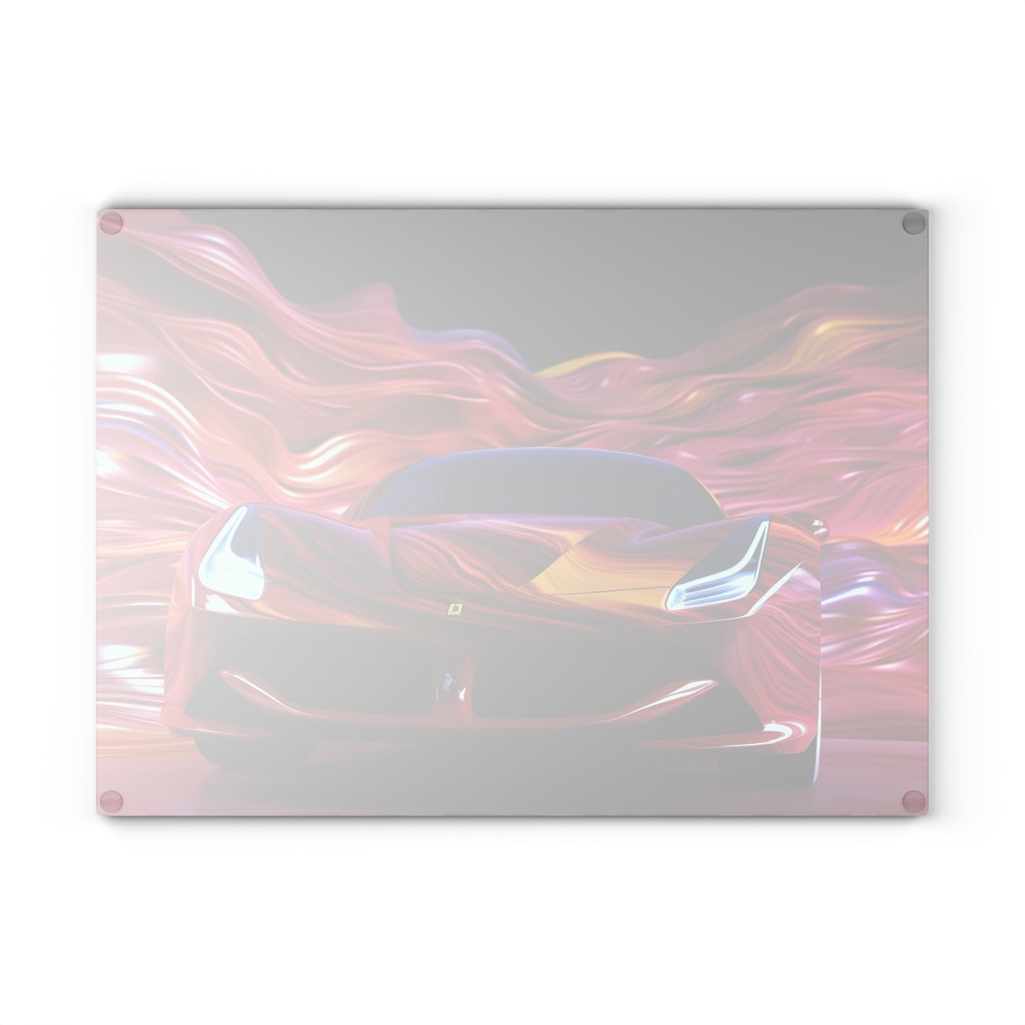 Glass Cutting Board Ferrari Water Fusion 3