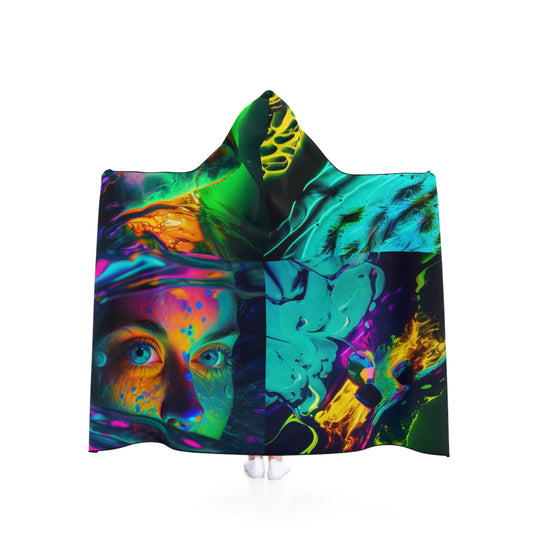 Hooded Blanket Florescent Glow 5