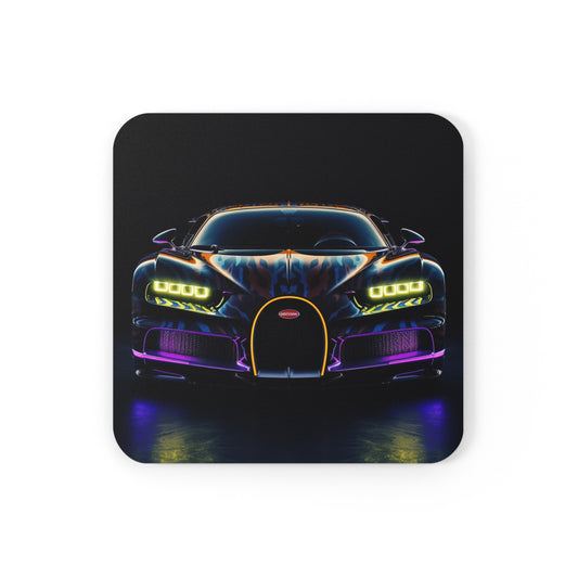 Corkwood Coaster Set Hyper Bugatti Chiron 3