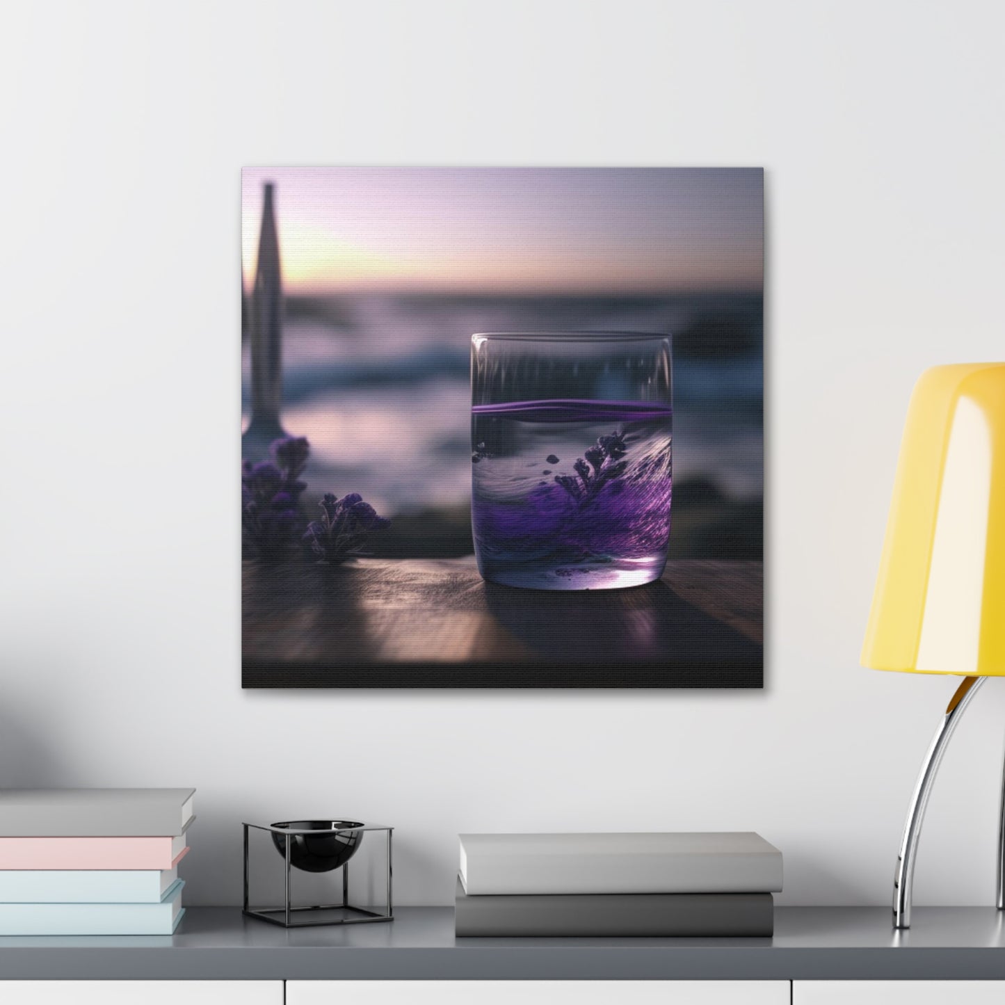 Canvas Gallery Wraps Lavender in a vase 4