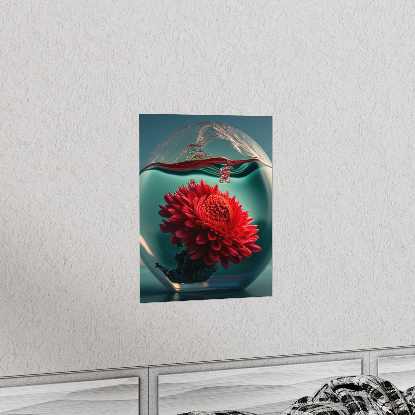 Premium Matte Vertical Posters Chrysanthemum 4