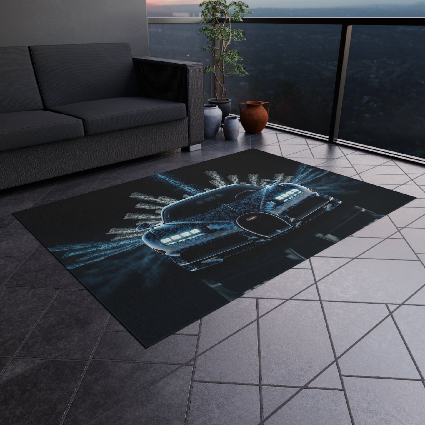 Outdoor Rug  Hyper Bugatti 2