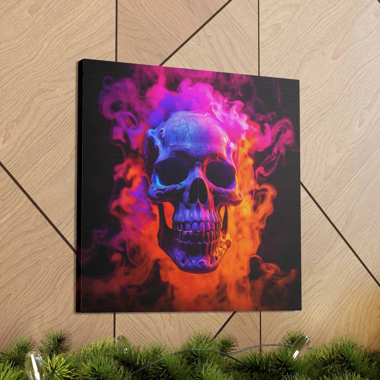 Canvas Gallery Wraps Macro Skull 4