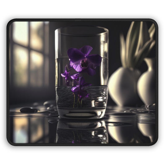 Gaming Mouse Pad  Purple Orchid Glass vase 4