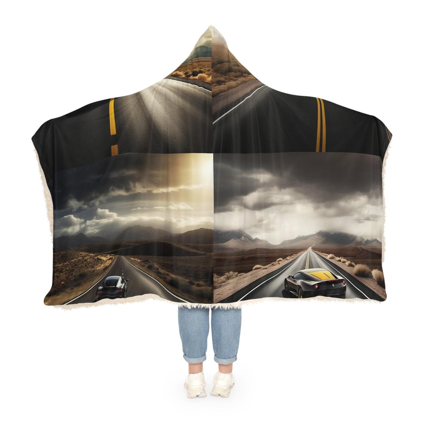 Snuggle Hooded Blanket Ferrari Road 5