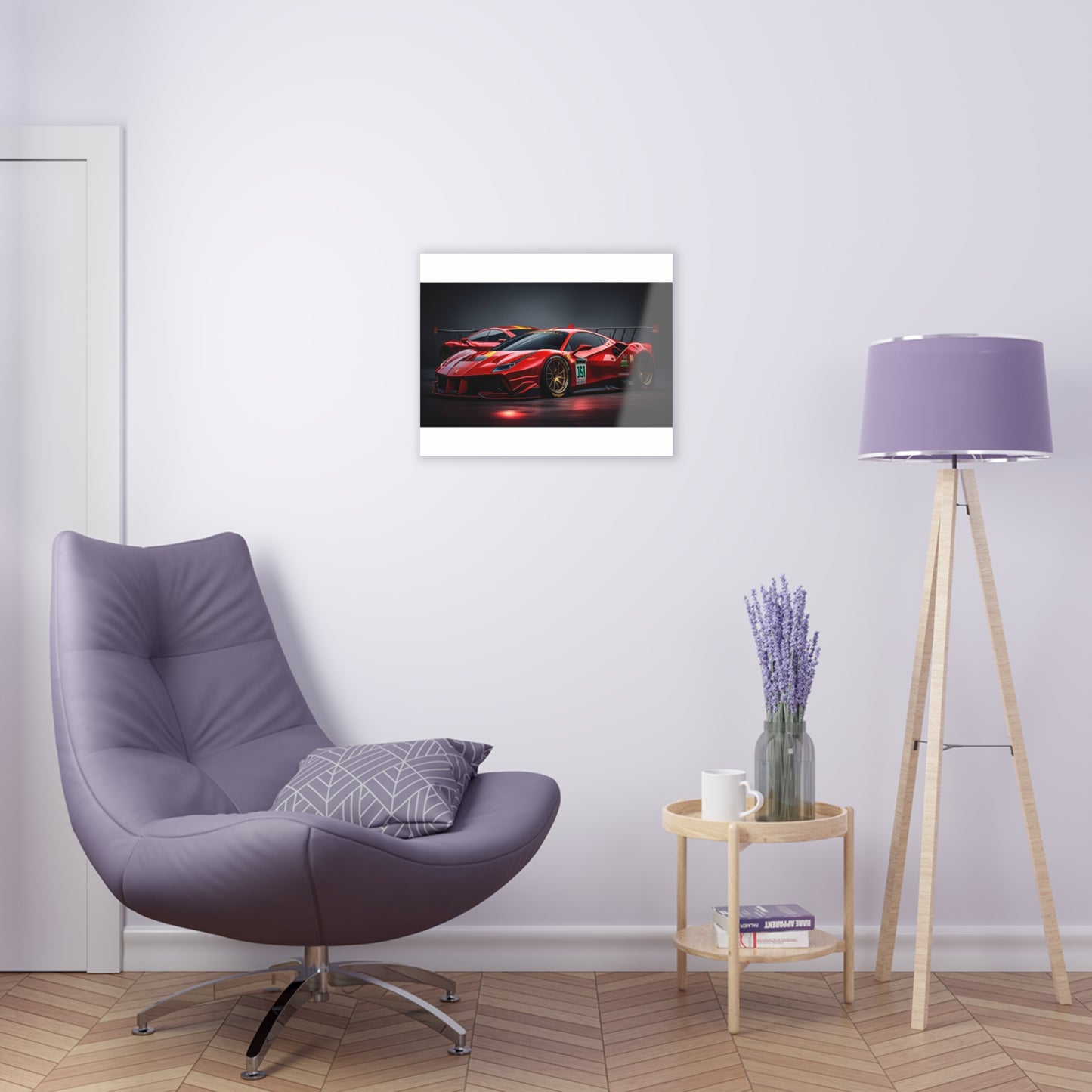 Acrylic Prints Ferrari Red 2