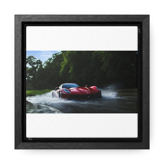 Gallery Canvas Wraps, Square Frame Water Ferrari Splash 1
