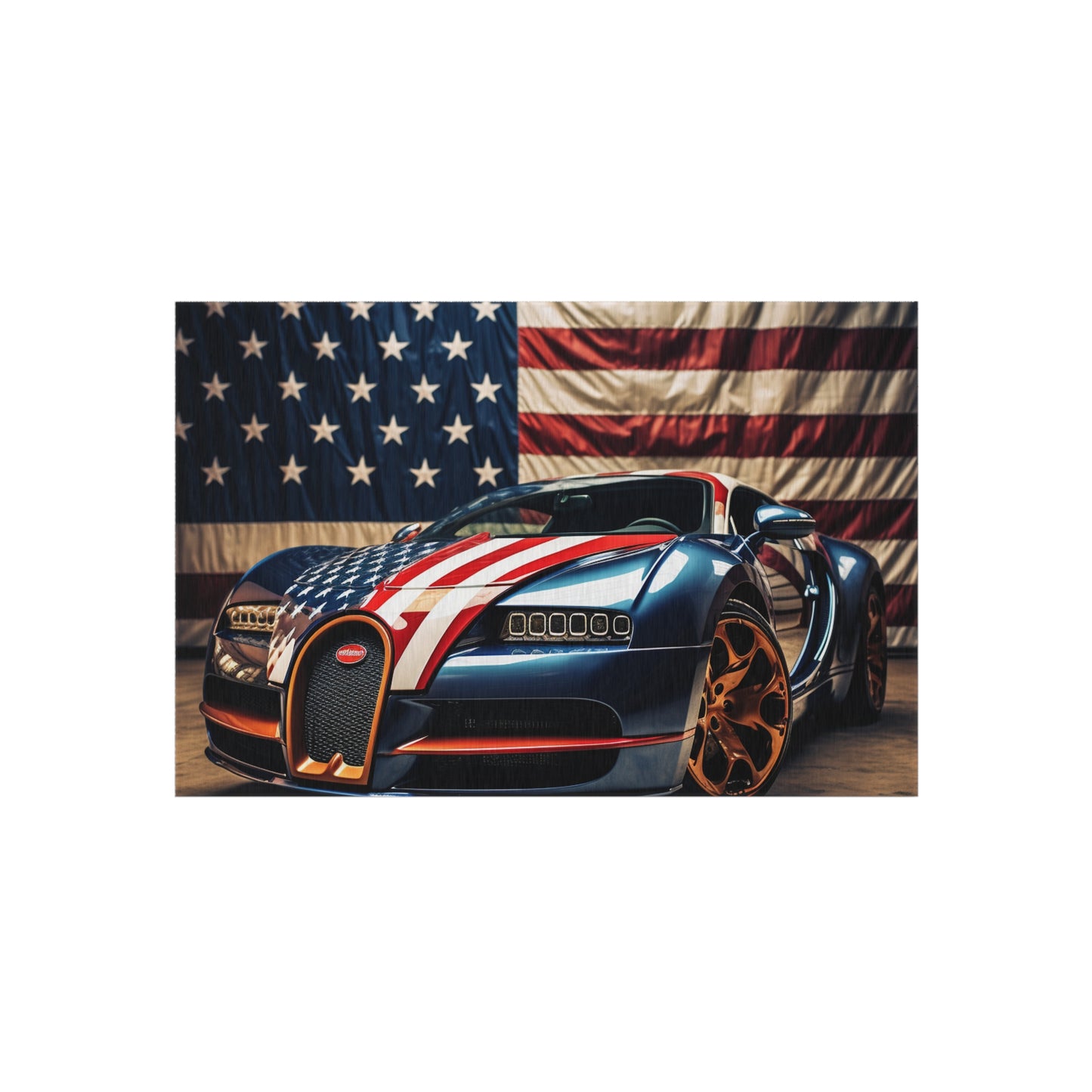 Outdoor Rug  Bugatti Flag American 4