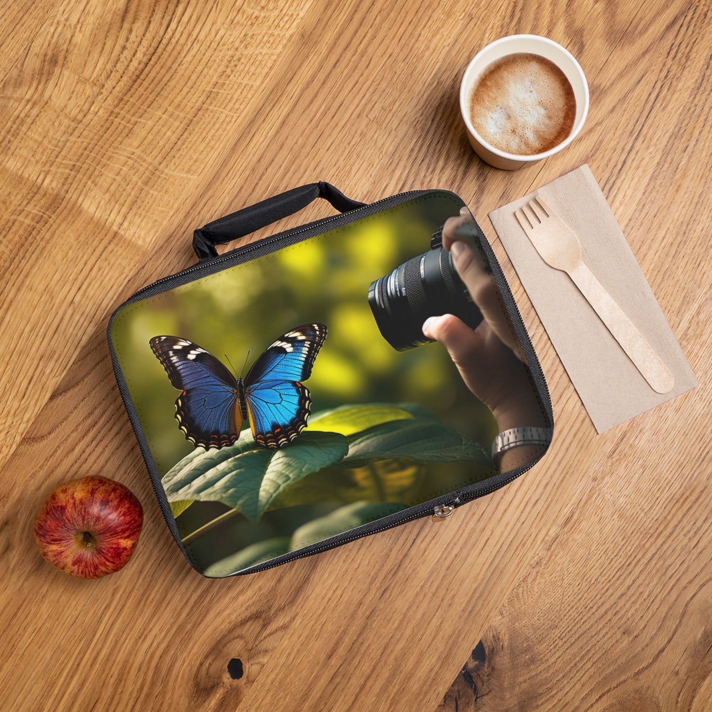 Lunch Bag Jungle Butterfly 3