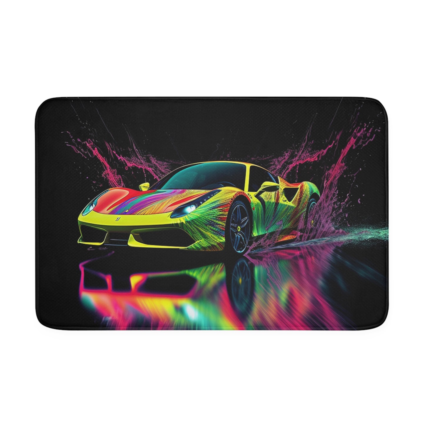 Memory Foam Bath Mat Ferrari Fusion Water 2