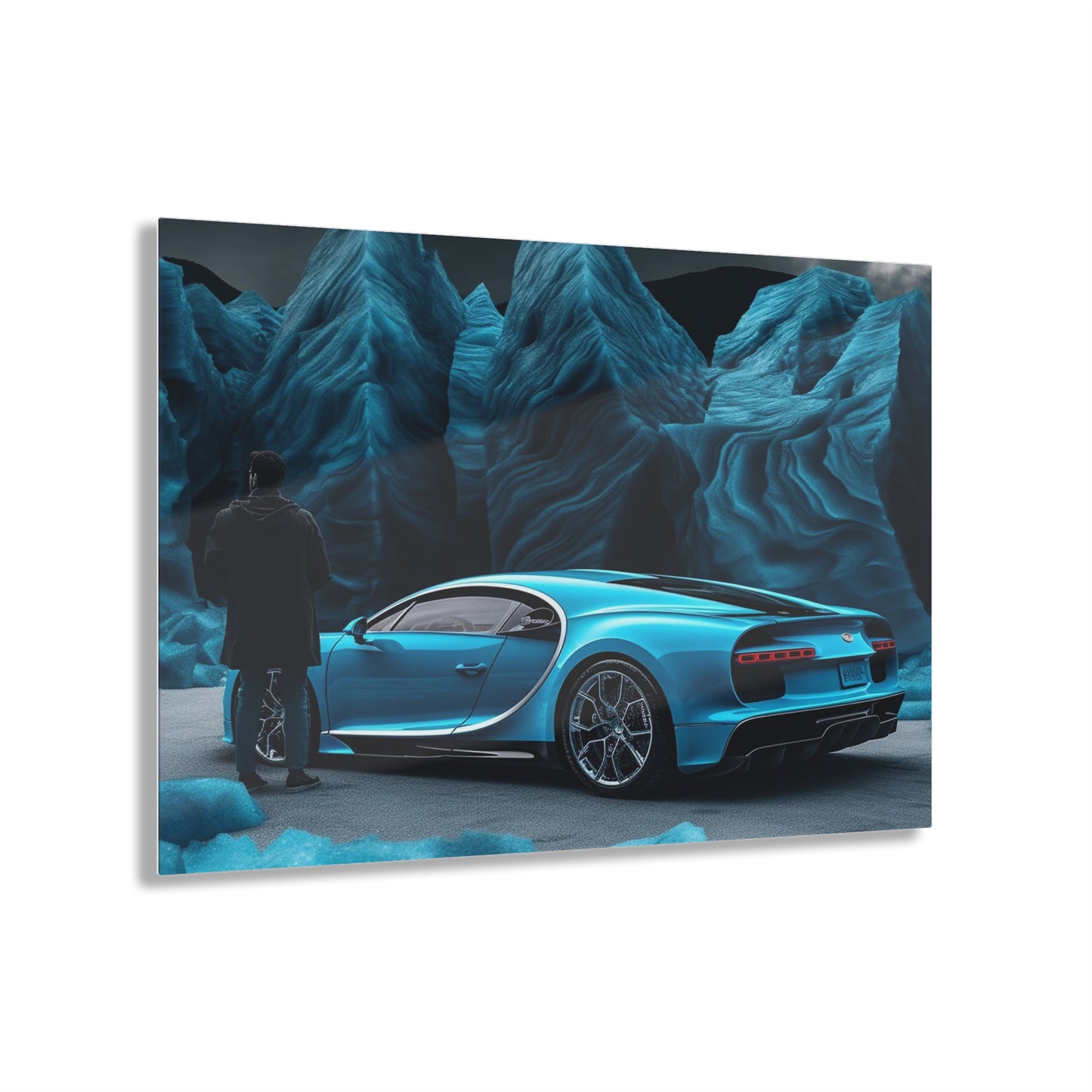 Acrylic Prints Bugatti Real Look 3