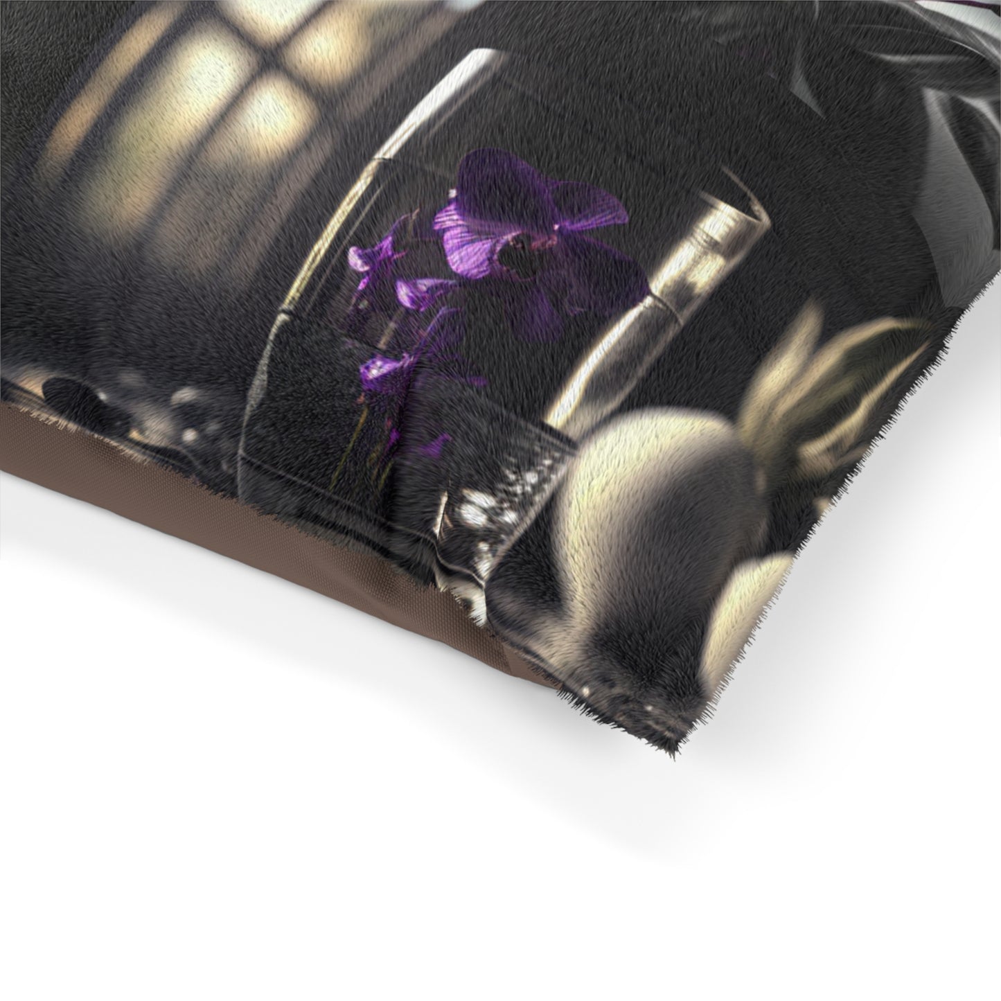 Pet Bed Purple Orchid Glass vase 5