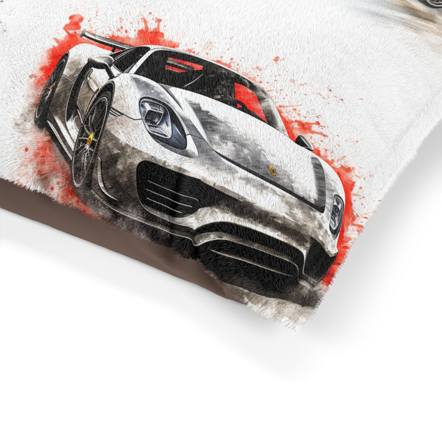 Pet Bed 918 Spyder white background driving fast with water splashing 5