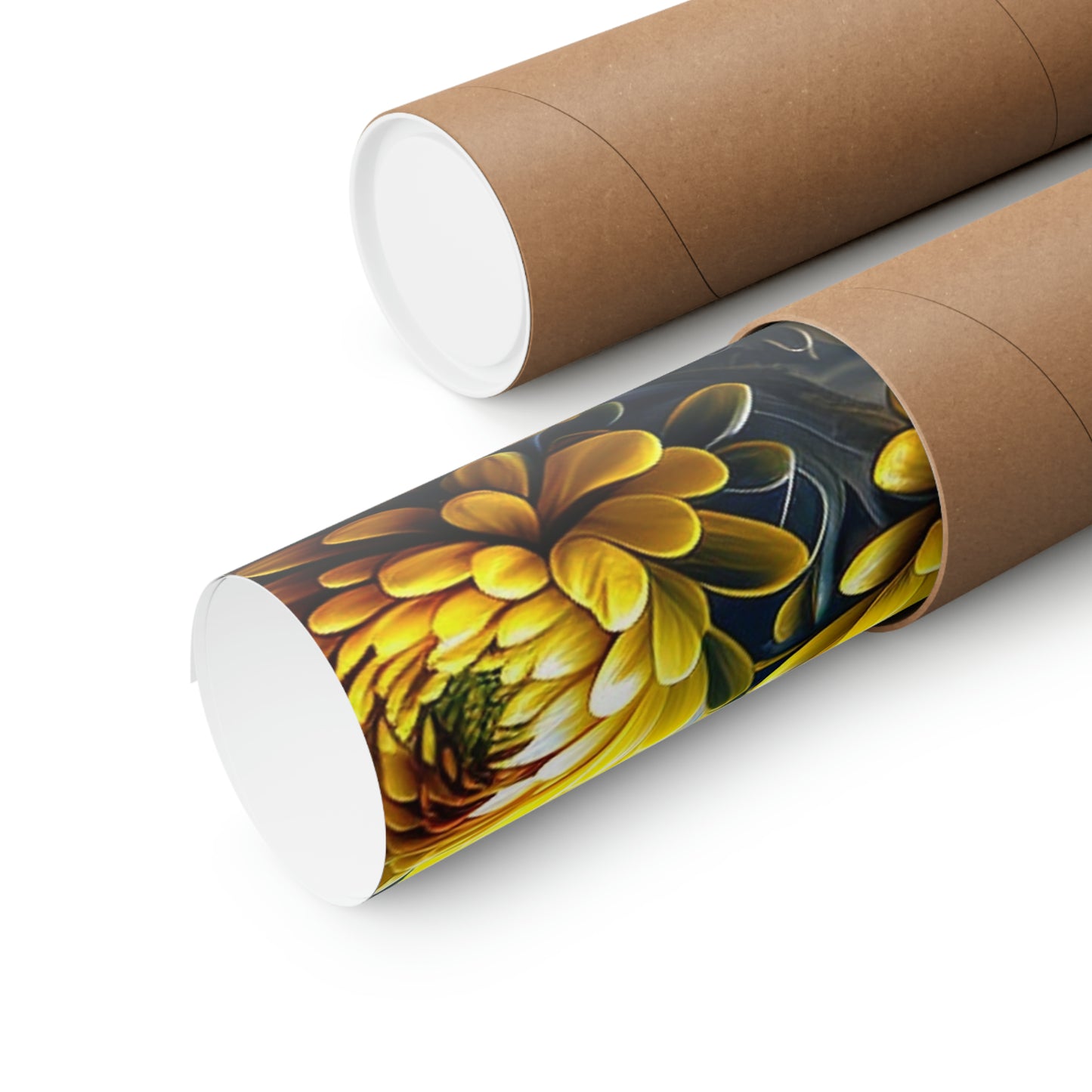 Premium Matte Vertical Posters Yellow Hermosas Flores Amarillas 3