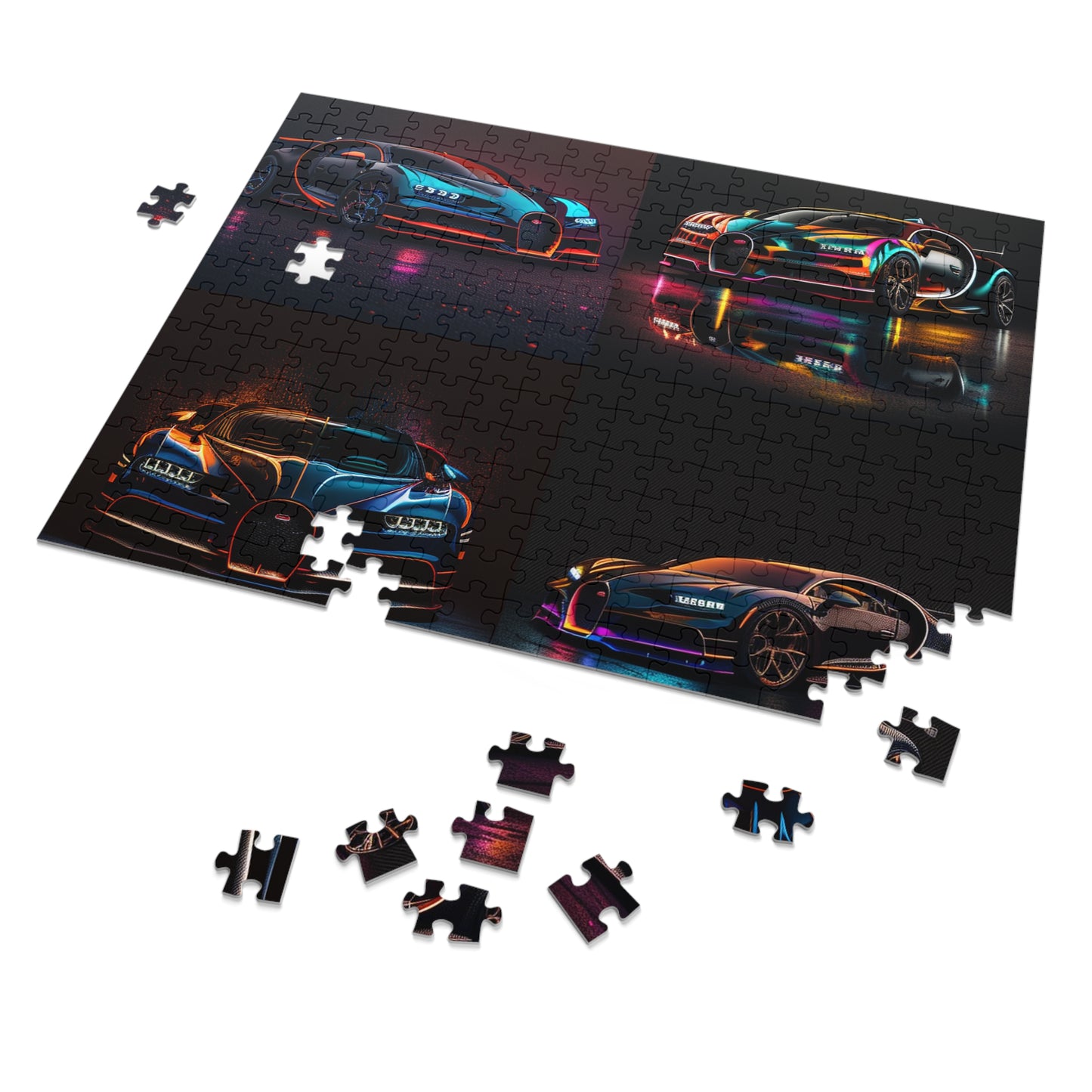 Jigsaw Puzzle (30, 110, 252, 500,1000-Piece) Bugatti Chiron Super 5