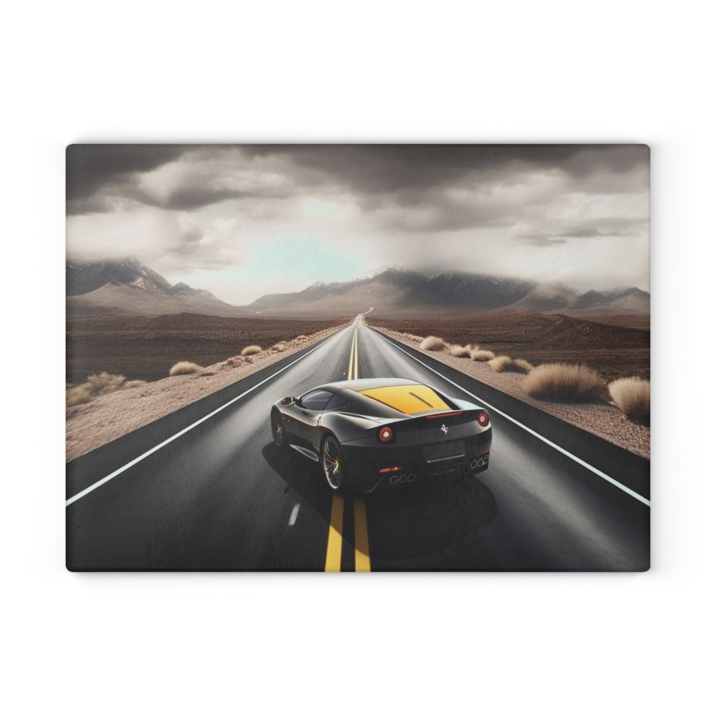 Glass Cutting Board Ferrari Road 4