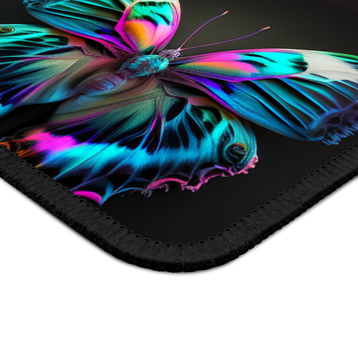 Gaming Mouse Pad  Neon Butterfly Fusion 5