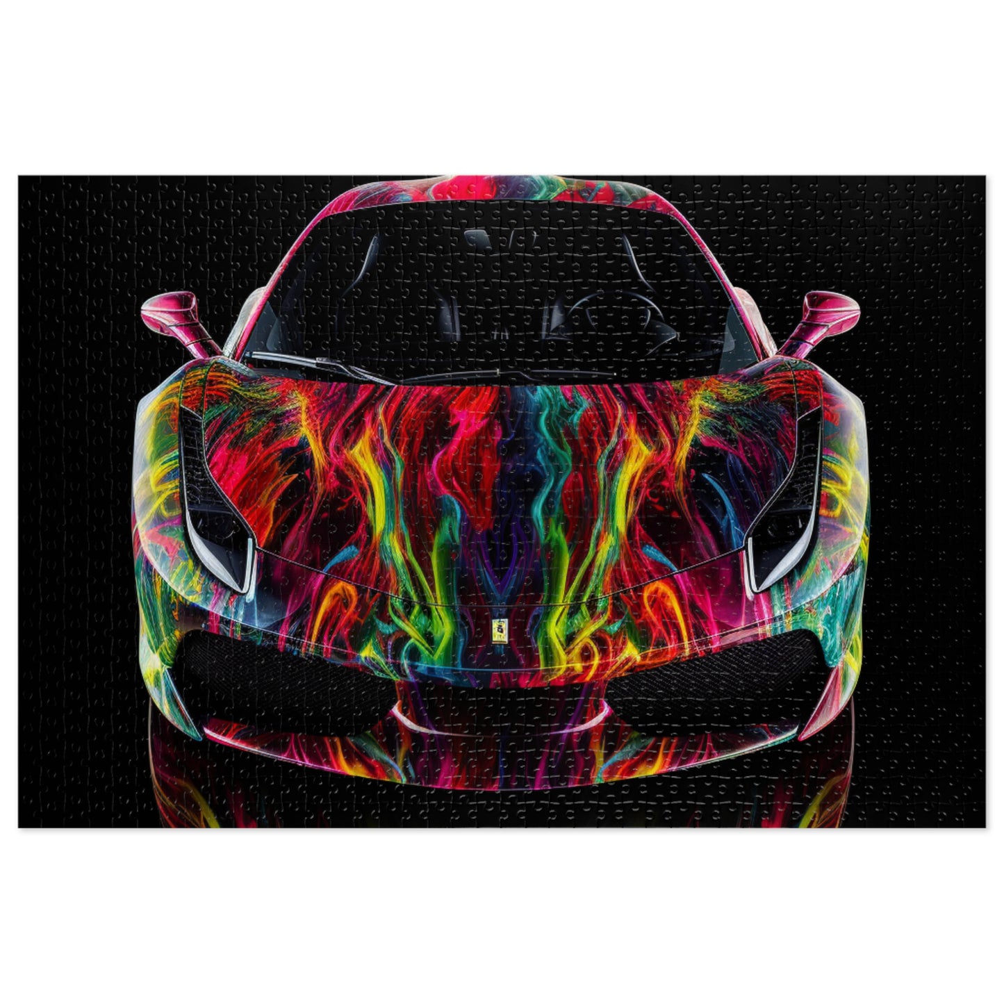 Jigsaw Puzzle (30, 110, 252, 500,1000-Piece) Ferrari Color 1