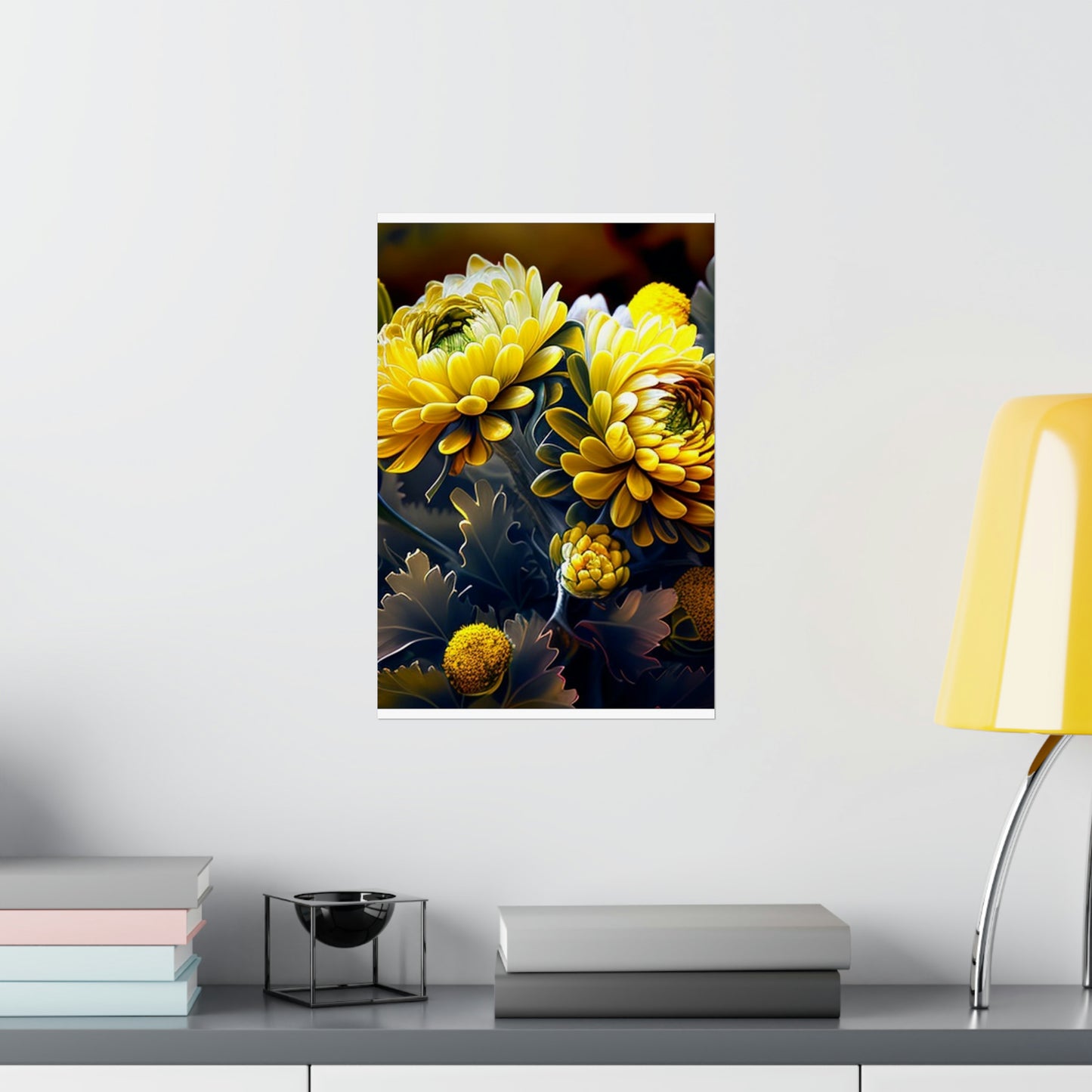 Premium Matte Vertical Posters Yellow Hermosas Flores Amarillas 3