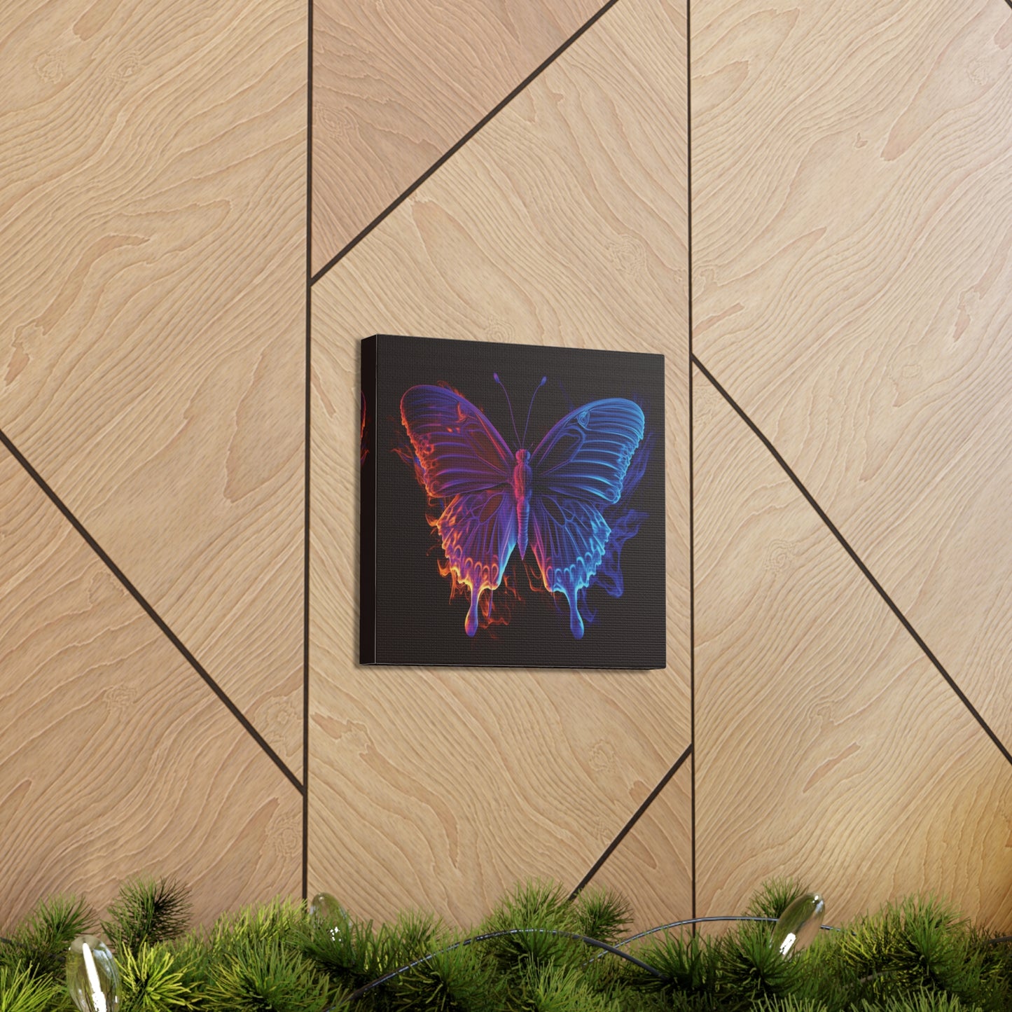 Canvas Gallery Wraps Thermal Butterfly 1