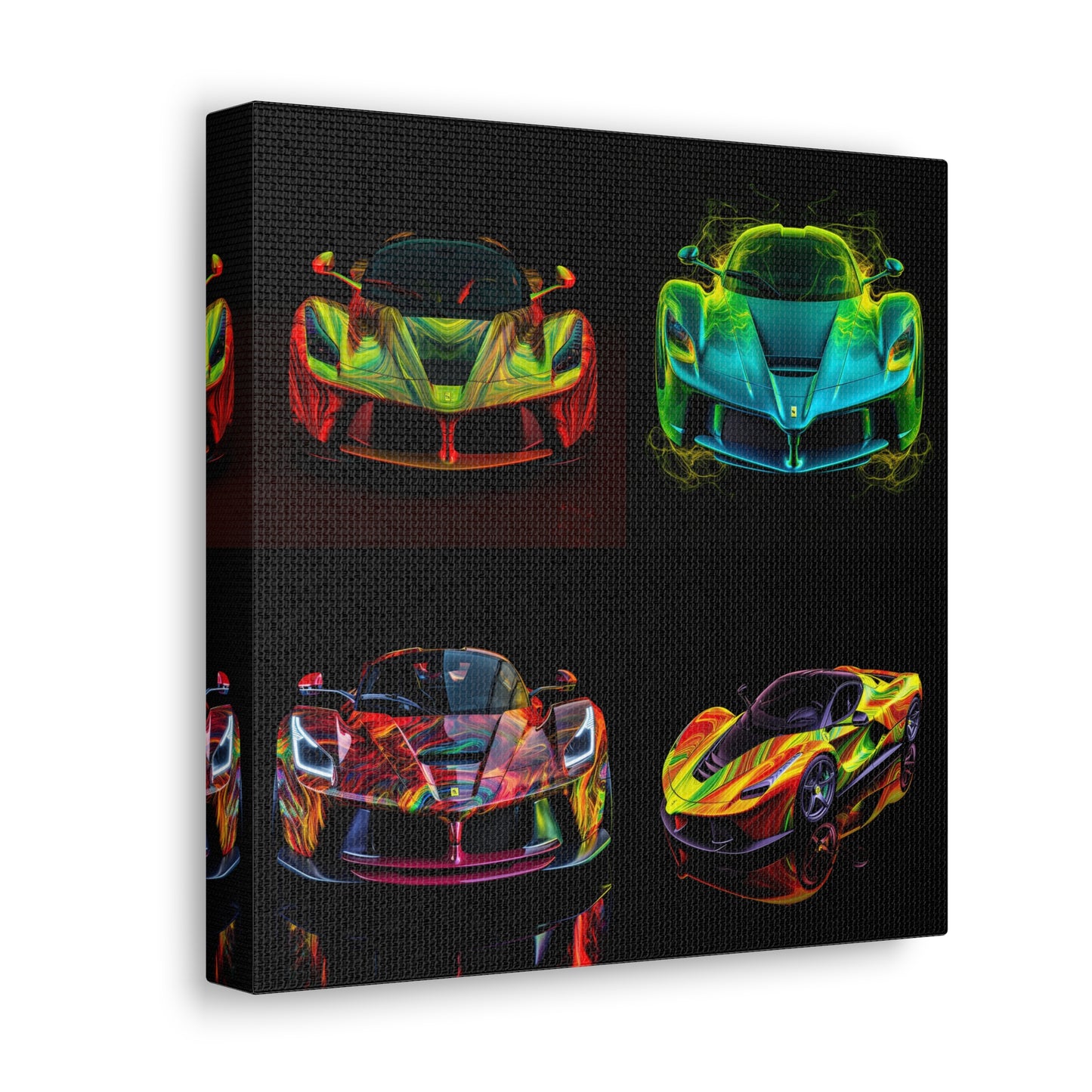 Canvas Gallery Wraps Ferrari Neon 5