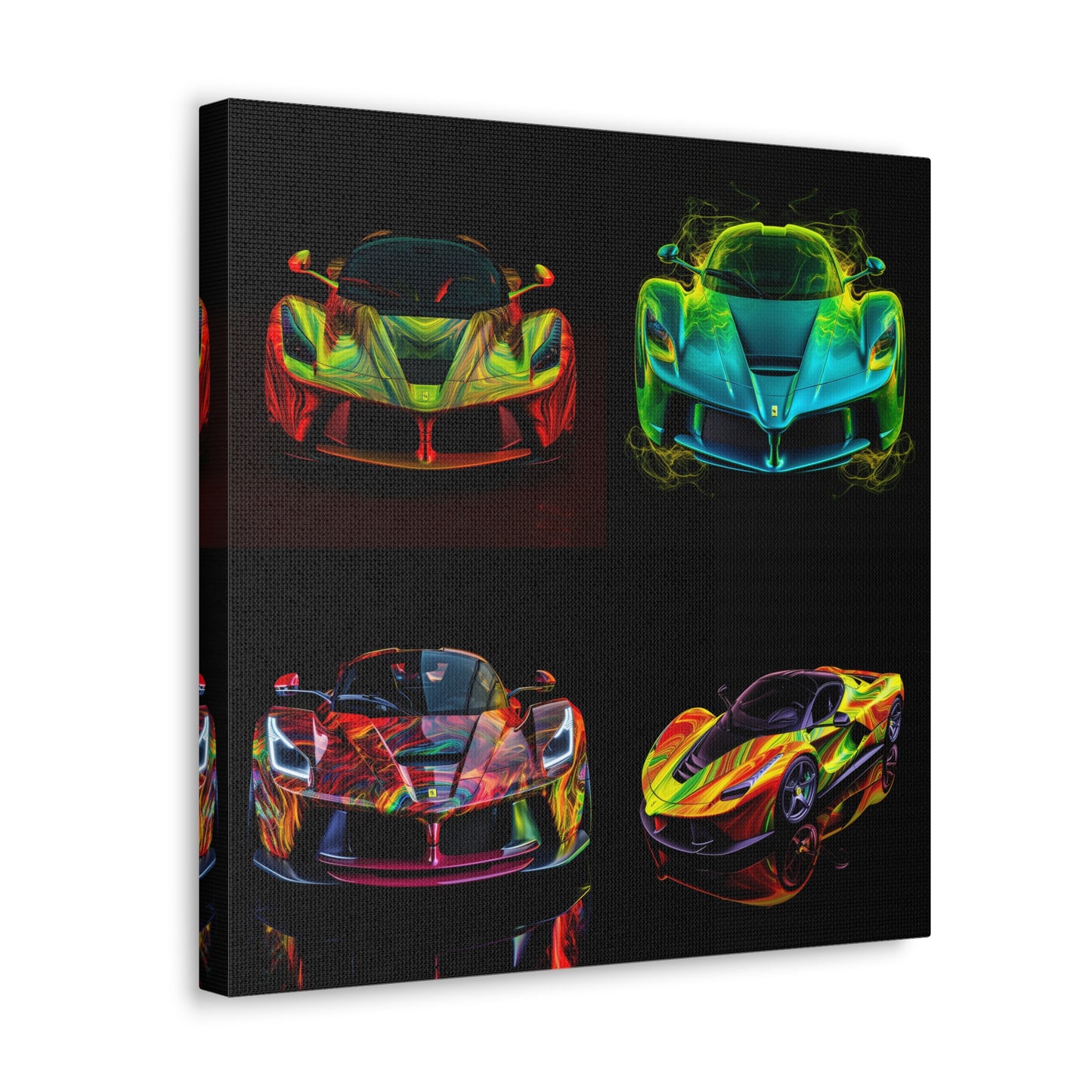 Canvas Gallery Wraps Ferrari Neon 5