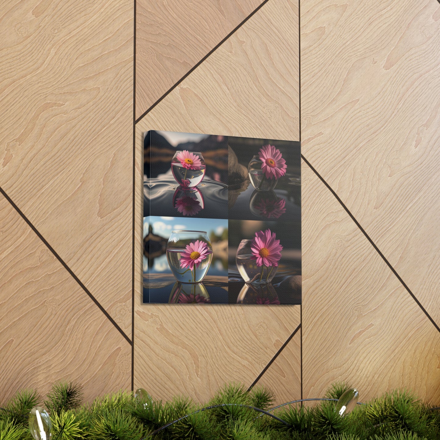 Canvas Gallery Wraps Pink Daisy 5