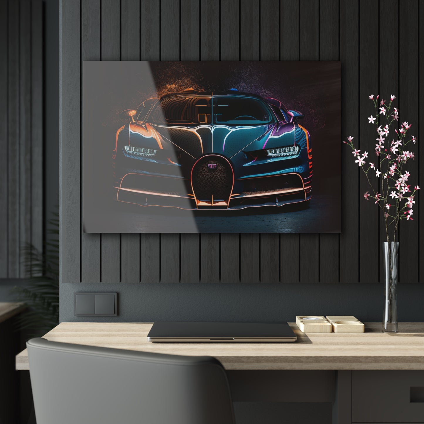 Acrylic Prints Bugatti Chiron Super 3