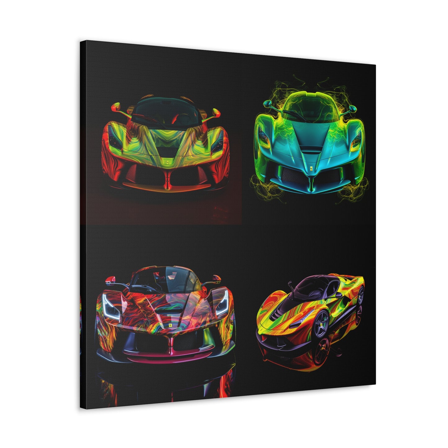 Canvas Gallery Wraps Ferrari Neon 5