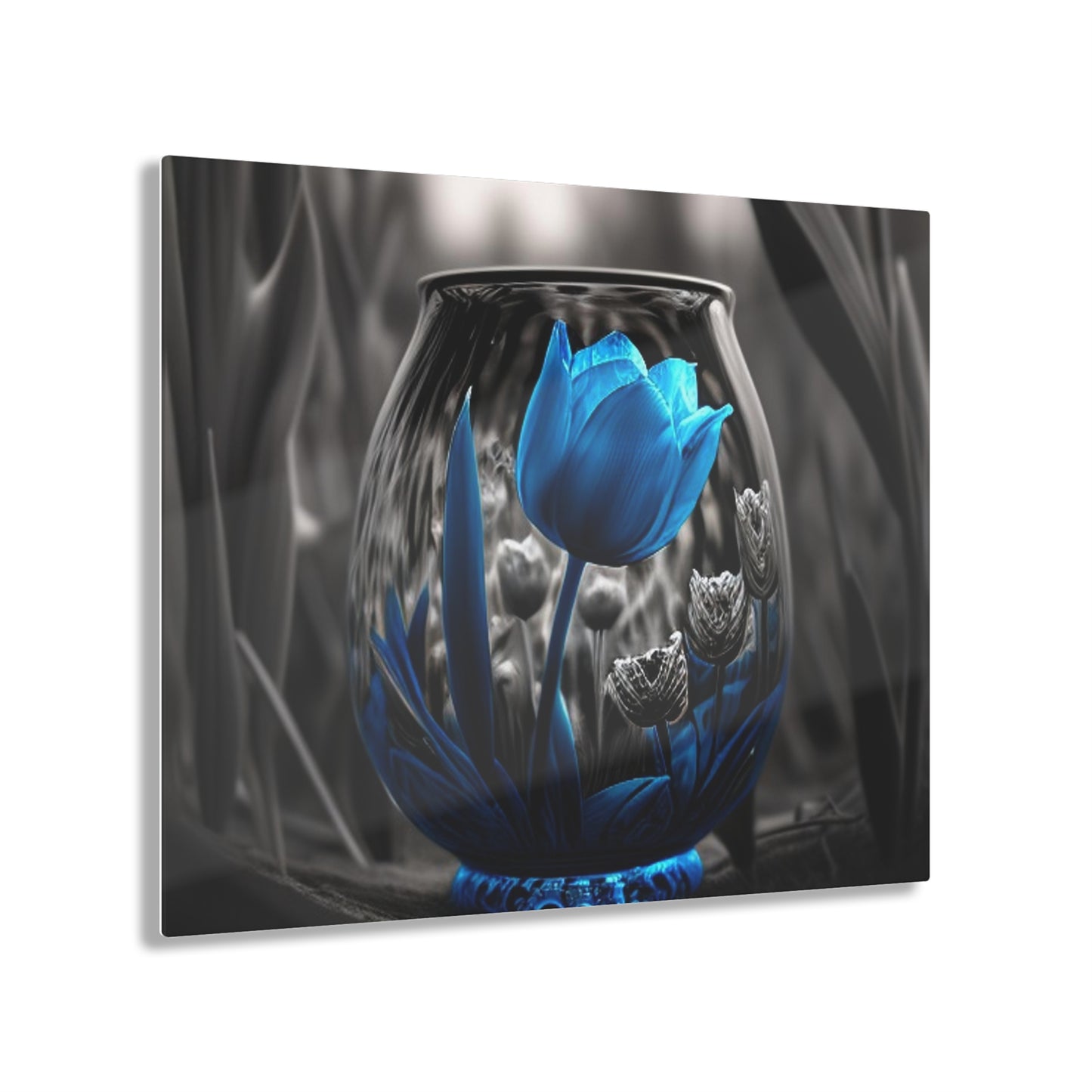 Acrylic Prints Tulip Blue 4