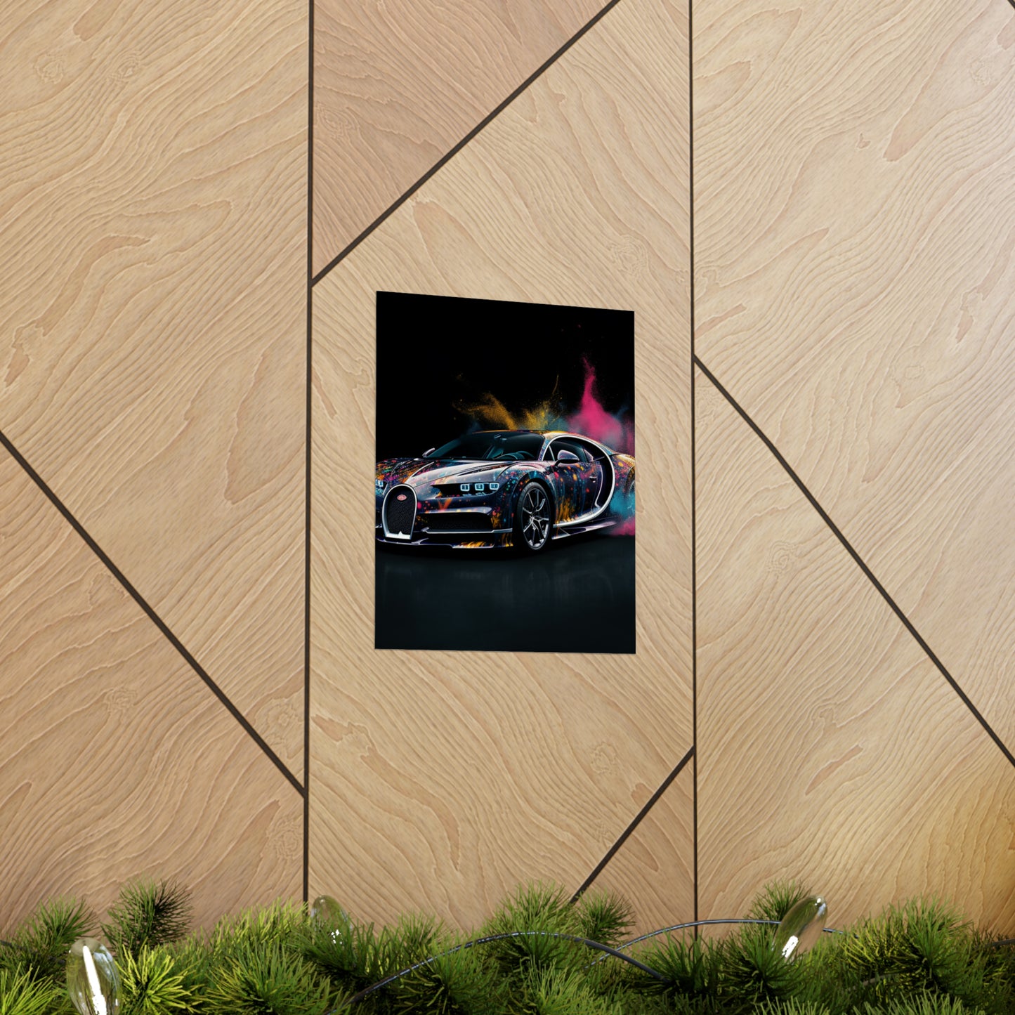 Premium Matte Vertical Posters Hyper Bugatti 4