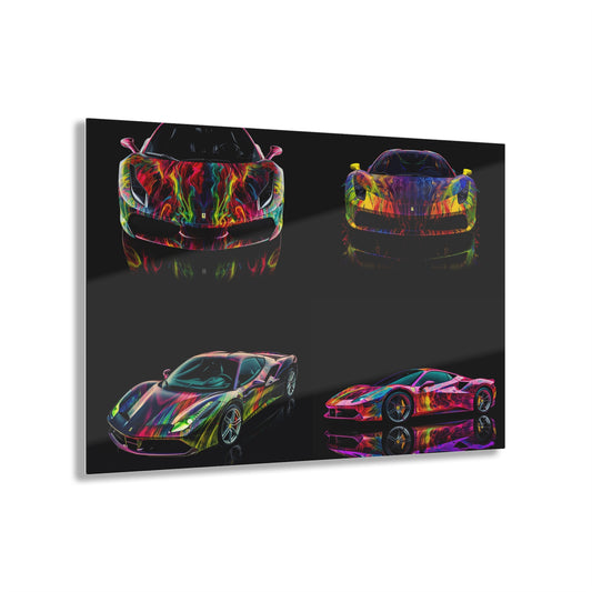 Acrylic Prints Ferrari Color 5