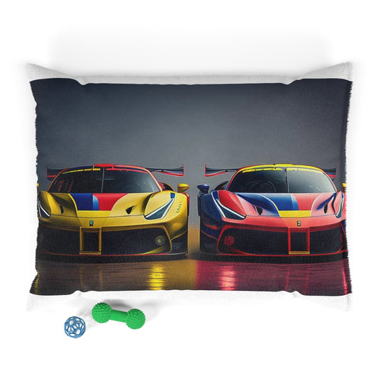 Pet Bed Ferrari Red Blue 1