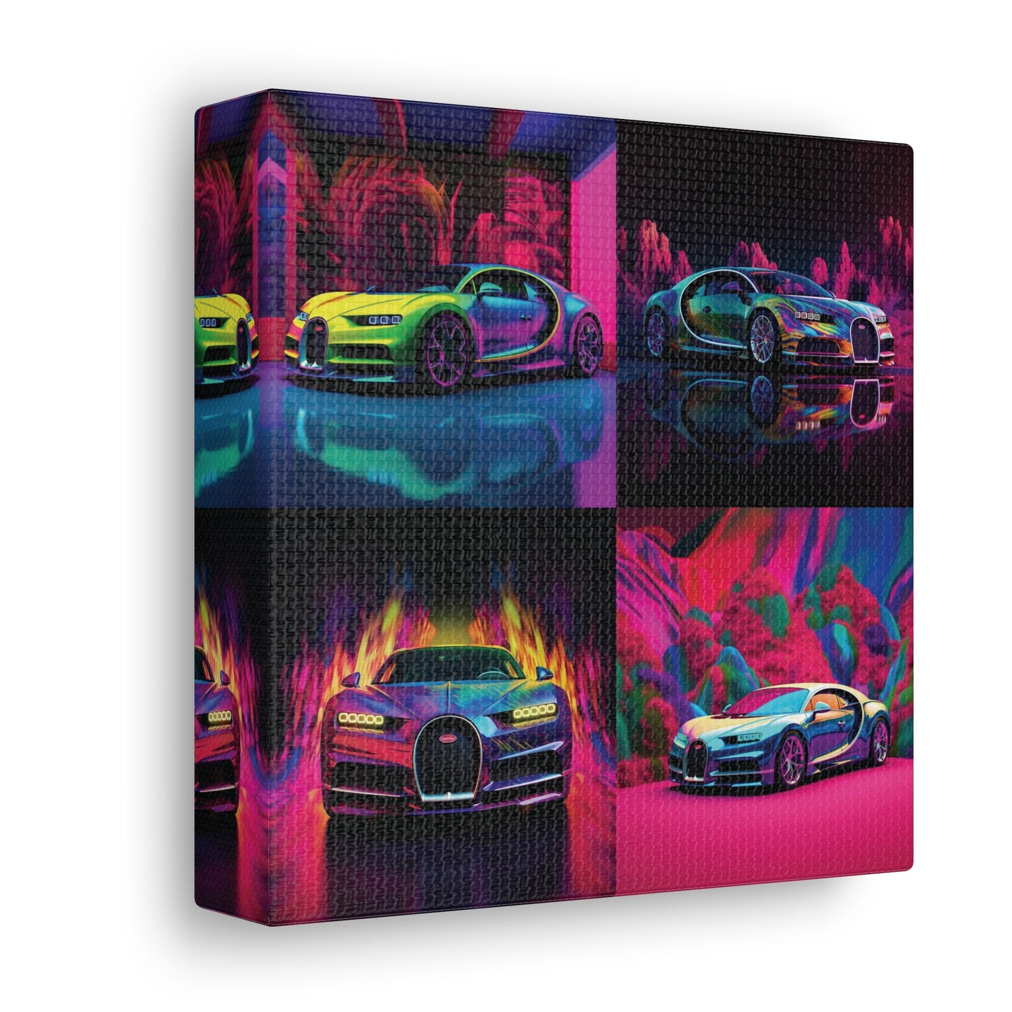 Canvas Gallery Wraps Florescent Bugatti Flair 5