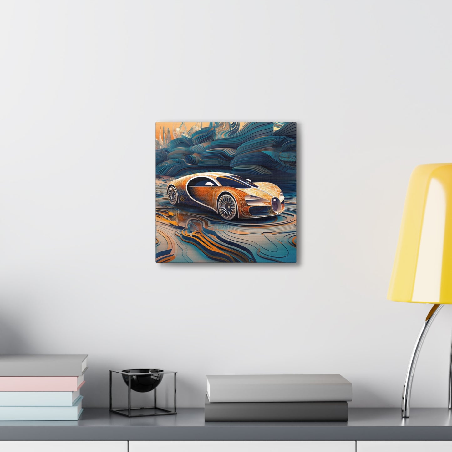 Canvas Gallery Wraps Bugatti Abstract Flair 1