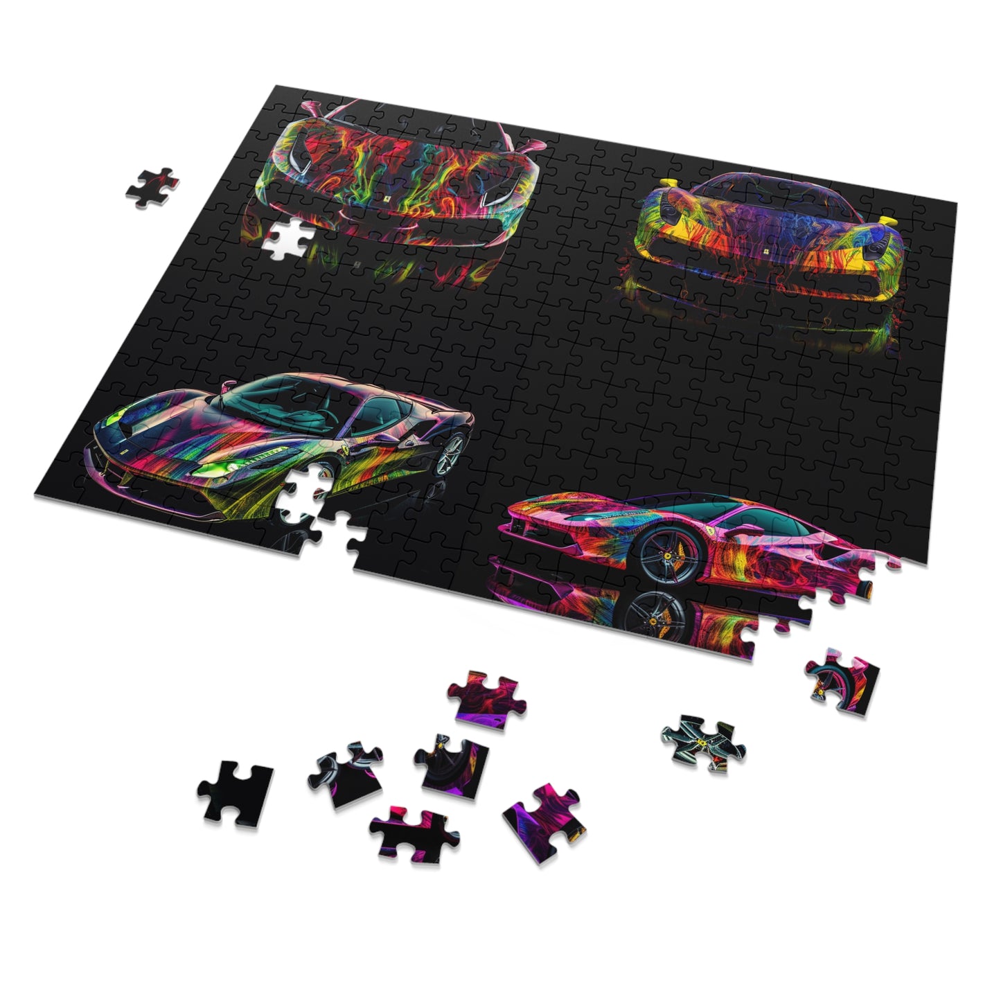 Jigsaw Puzzle (30, 110, 252, 500,1000-Piece) Ferrari Color 5