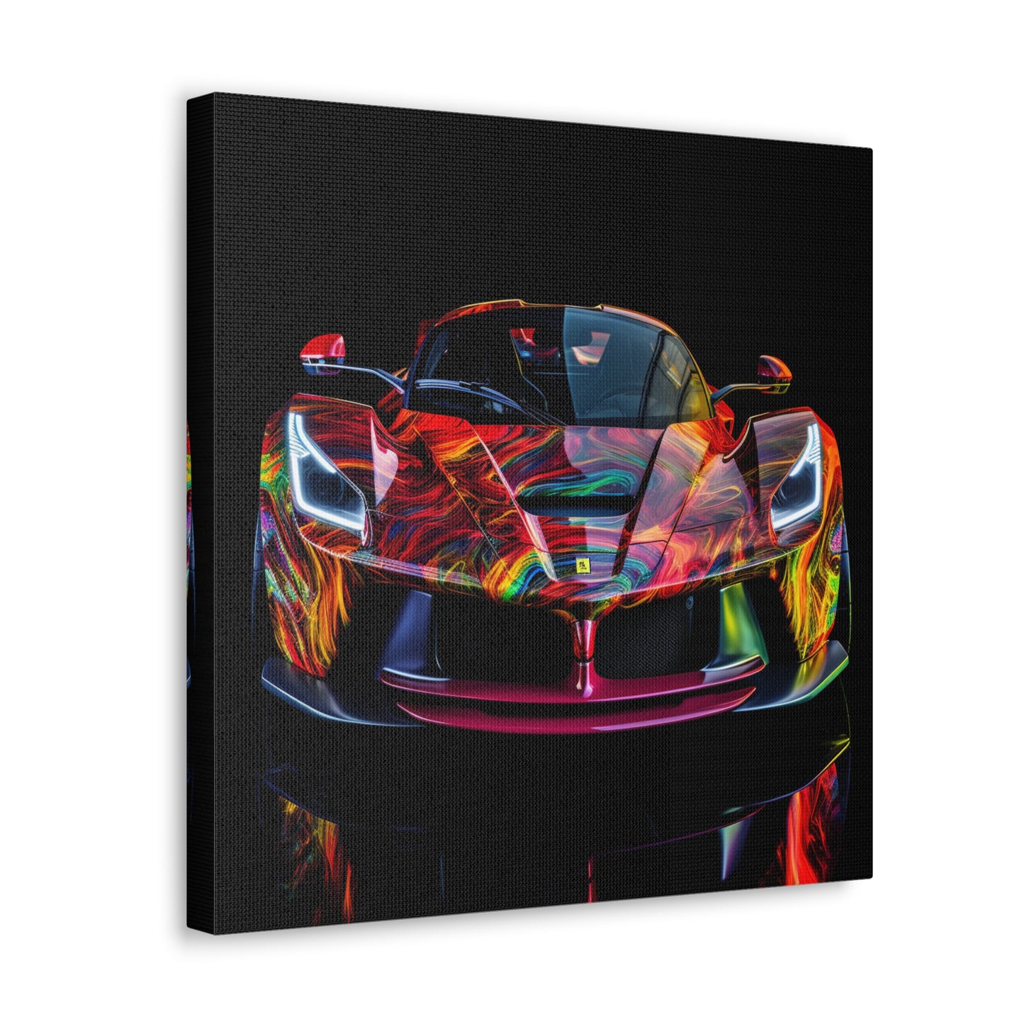 Canvas Gallery Wraps Ferrari Neon 3