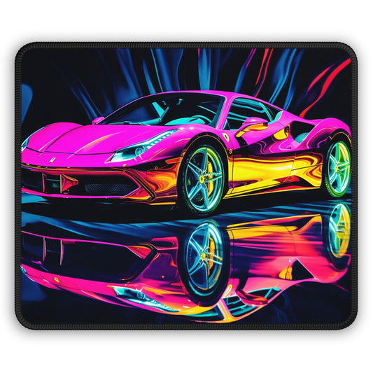 Gaming Mouse Pad  Pink Macro Ferrari 3