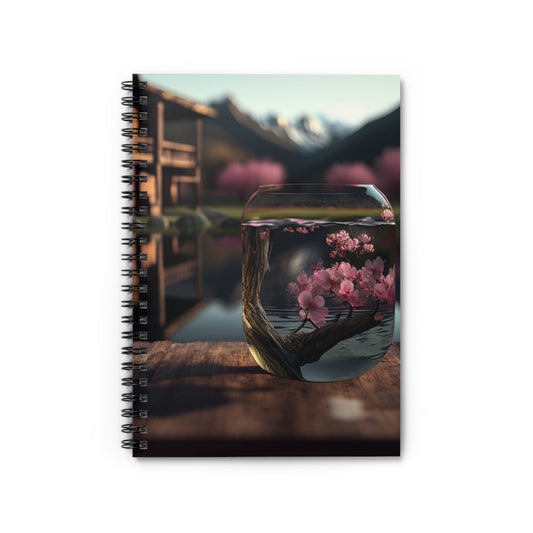 Spiral Notebook - Ruled Line Cherry Blossom 3