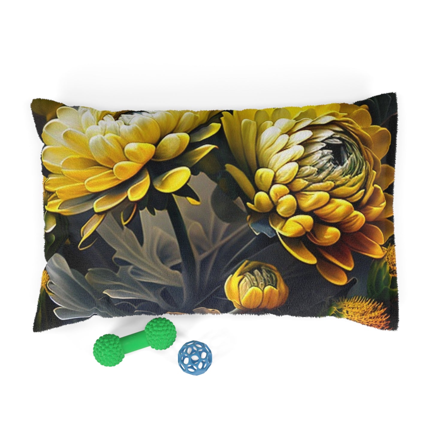 Pet Bed Yellow Hermosas Flores Amarillas 2