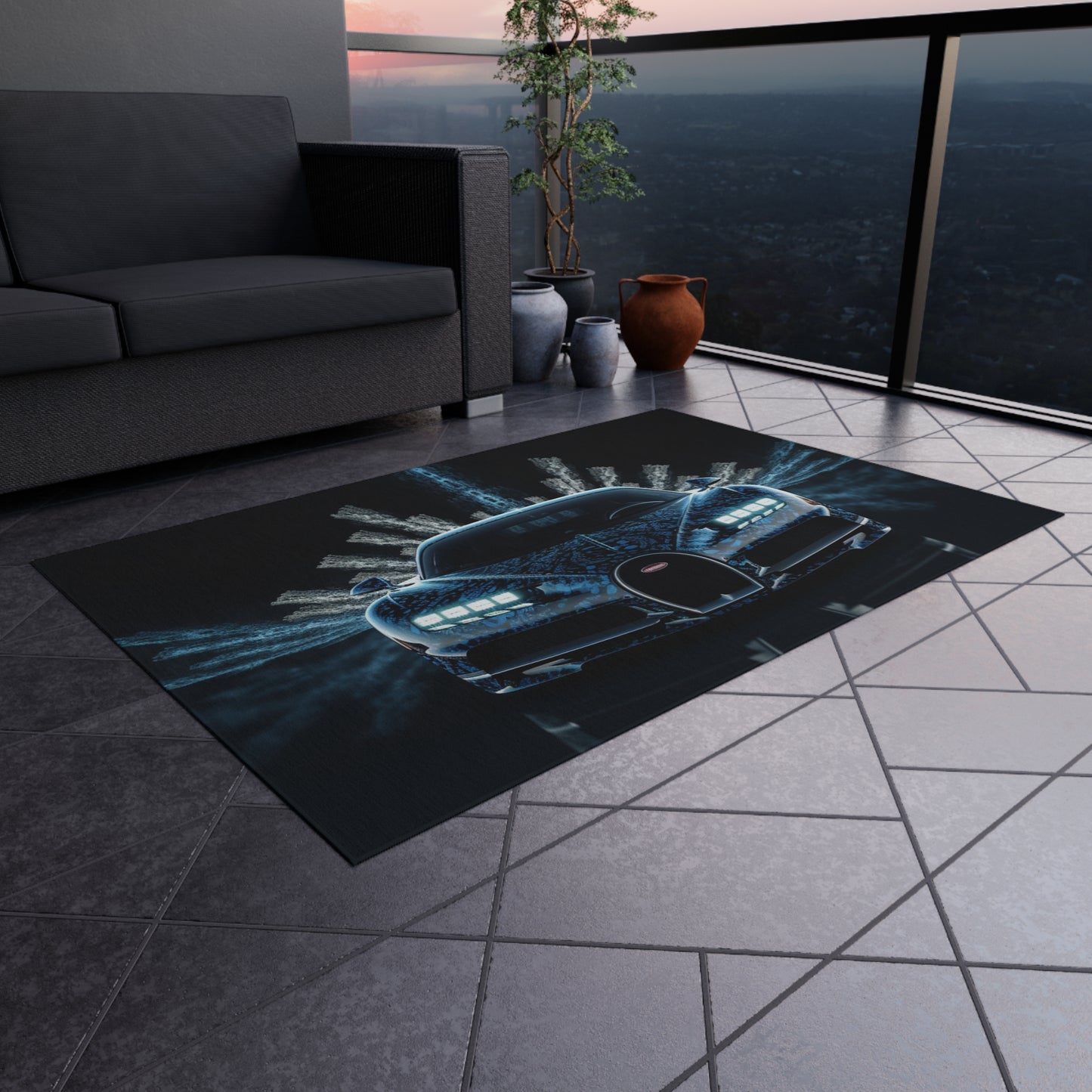Outdoor Rug  Hyper Bugatti 2