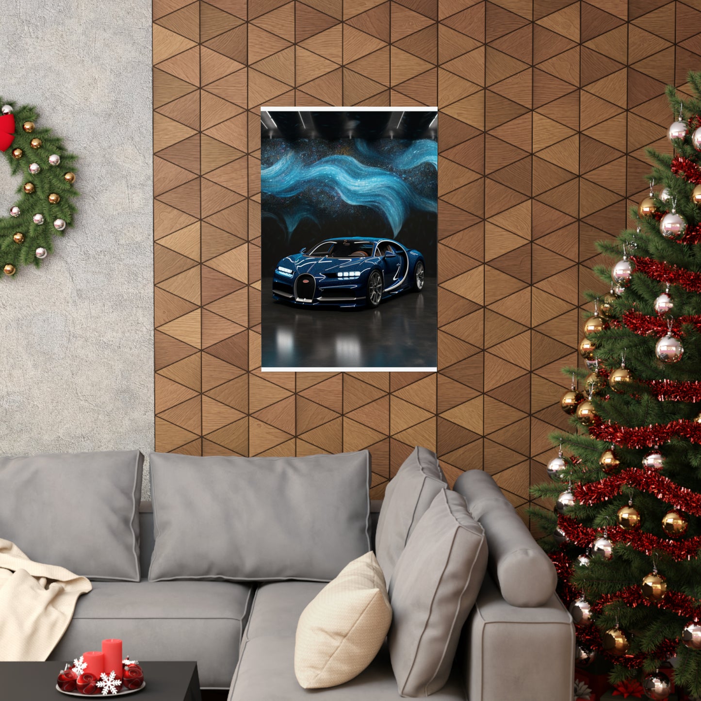 Premium Matte Vertical Posters Hyper Bugatti 3