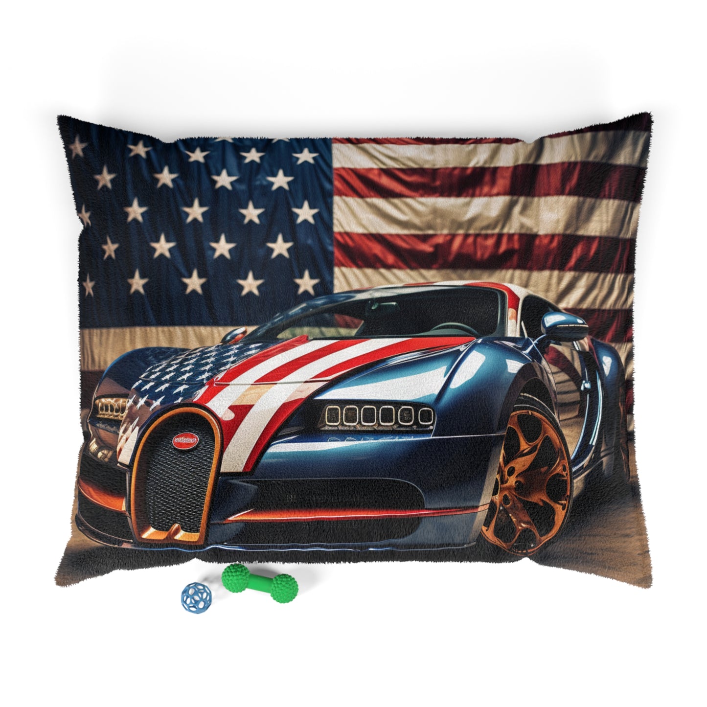 Pet Bed Bugatti Flag American 4