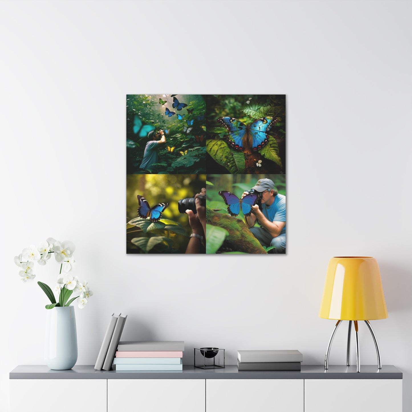 Canvas Gallery Wraps Jungle Butterfly 5