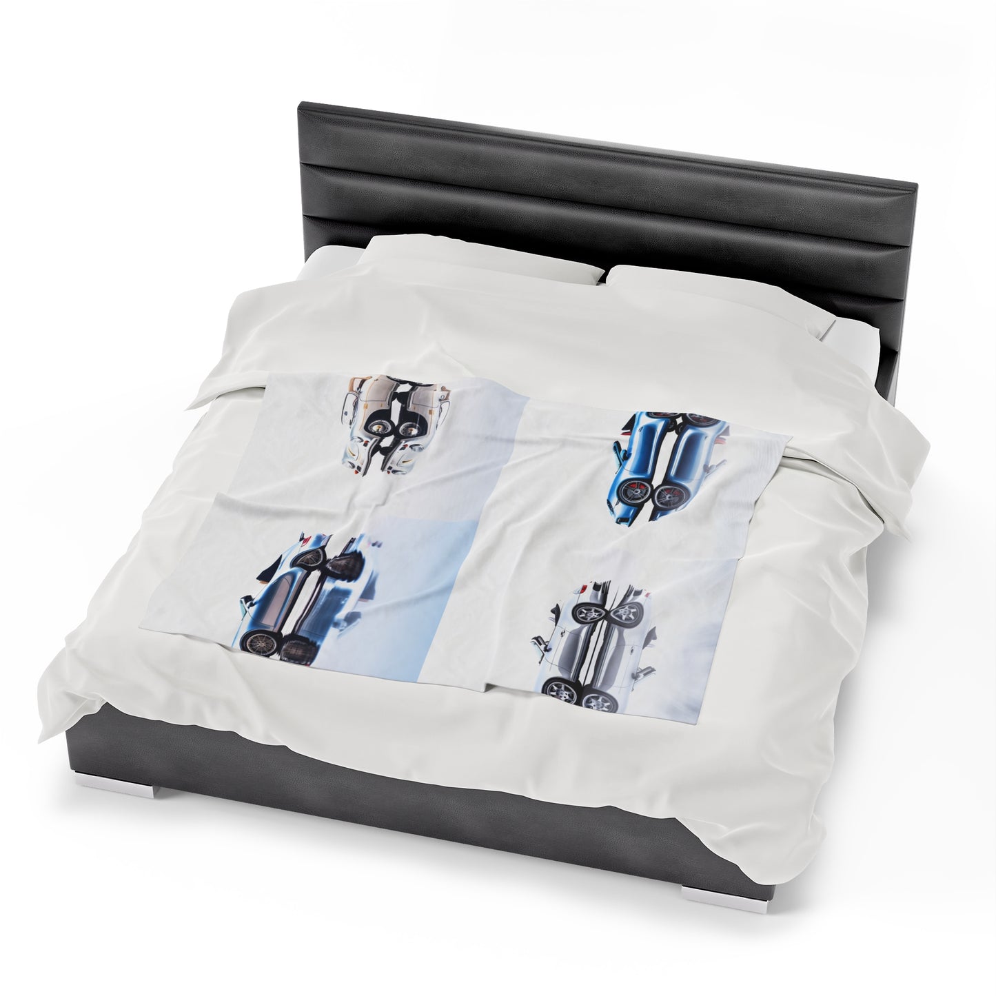 Velveteen Plush Blanket 911 Speedster on water 5