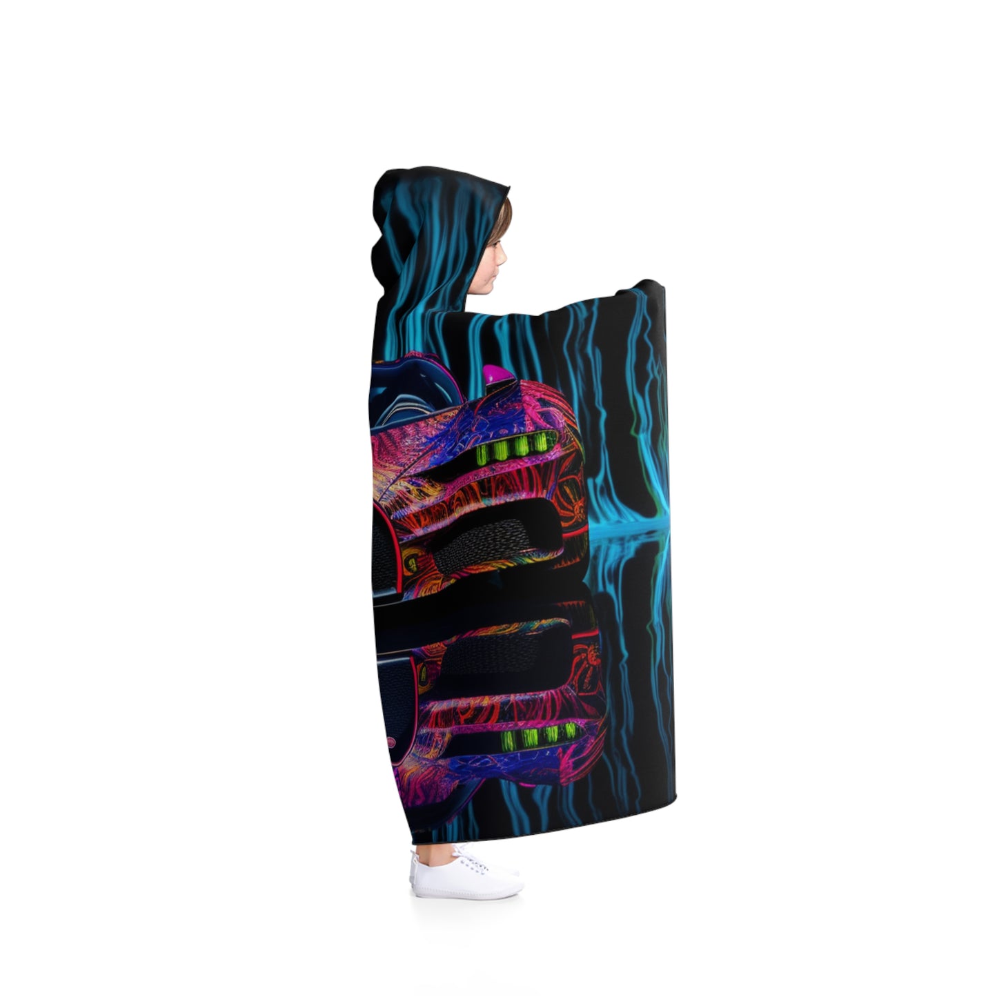 Hooded Blanket Bugatti Water 3