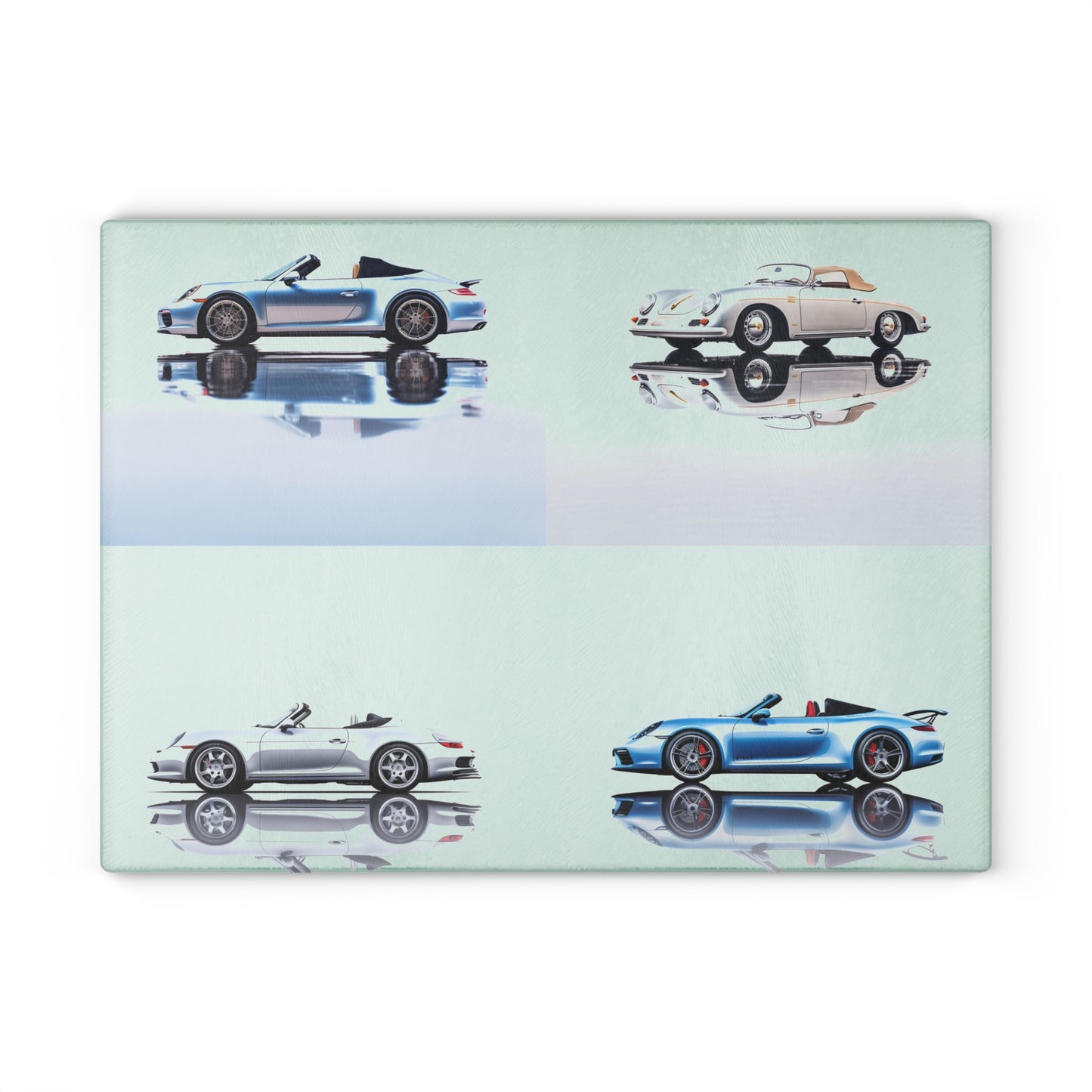 Glass Cutting Board 911 Speedster on water 5